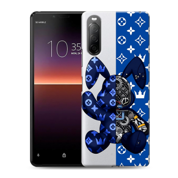 Силиконовый чехол на Sony Xperia 10 II с принтом Луи робот Силиконовый чехол на Sony Xperia 10 II с принтом Луи робот