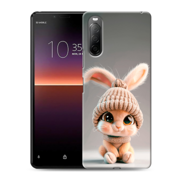 Силиконовый чехол на Sony Xperia 10 II с принтом Кролик Силиконовый чехол на Sony Xperia 10 II с принтом Кролик