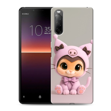 Силиконовый чехол на Sony Xperia 10 II с принтом Куроми Kuromi 