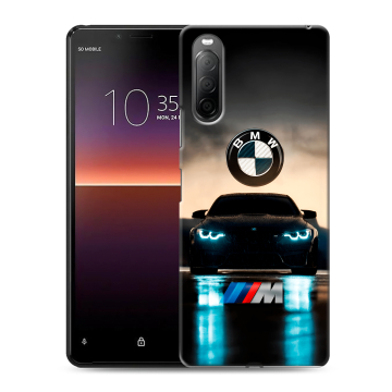 Силиконовый чехол на Sony Xperia 10 II с принтом БМВ BMW Силиконовый чехол на Sony Xperia 10 II с принтом БМВ BMW