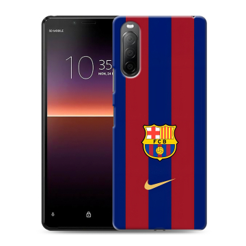 Силиконовый чехол на Sony Xperia 10 II с принтом Барселона Barcelona Силиконовый чехол на Sony Xperia 10 II с принтом Барселона Barcelona