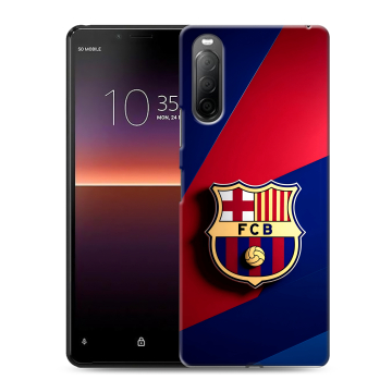 Силиконовый чехол на Sony Xperia 10 II с принтом Барселона Barcelona Силиконовый чехол на Sony Xperia 10 II с принтом Барселона Barcelona