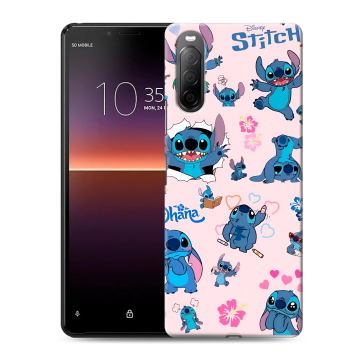 Силиконовый чехол на Sony Xperia 10 II с принтом Лило и Стич