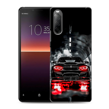 Силиконовый чехол на Sony Xperia 10 II с принтом BMW БМВ Силиконовый чехол на Sony Xperia 10 II с принтом BMW БМВ