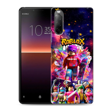 Силиконовый чехол на Sony Xperia 10 II с принтом Roblox Роблокс Силиконовый чехол на Sony Xperia 10 II с принтом Roblox Роблокс