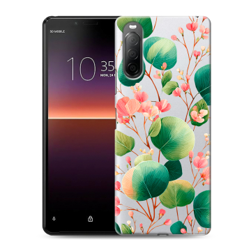 Силиконовый чехол на Sony Xperia 10 II с принтом женский Силиконовый чехол на Sony Xperia 10 II с принтом женский