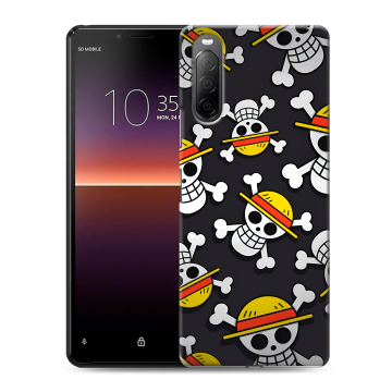 Силиконовый чехол на Sony Xperia 10 II с принтом One Piece Ван Пис Силиконовый чехол на Sony Xperia 10 II с принтом One Piece Ван Пис