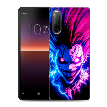 Силиконовый чехол на Sony Xperia 10 II с принтом Death note Тетрадь смерти Силиконовый чехол на Sony Xperia 10 II с принтом Death note Тетрадь смерти