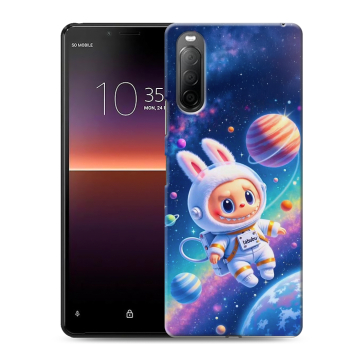 Силиконовый чехол на Sony Xperia 10 II с принтом Labubu Лабубу Силиконовый чехол на Sony Xperia 10 II с принтом Labubu Лабубу