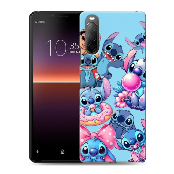 Силиконовый чехол на Sony Xperia 10 II с принтом Лило и Стич