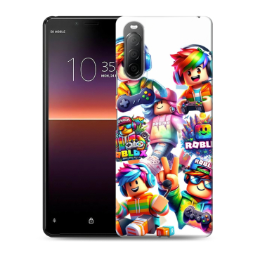 Силиконовый чехол на Sony Xperia 10 II с принтом Roblox Роблокс Силиконовый чехол на Sony Xperia 10 II с принтом Roblox Роблокс