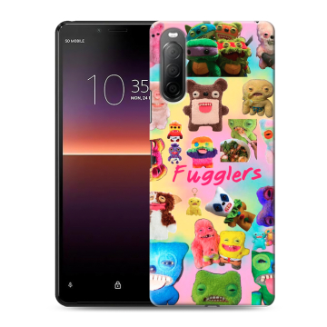 Силиконовый чехол на Sony Xperia 10 II с принтом Флагер Fuggler Силиконовый чехол на Sony Xperia 10 II с принтом Флагер Fuggler