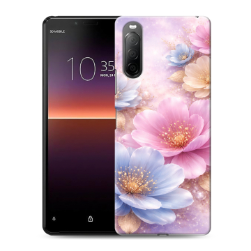 Силиконовый чехол на Sony Xperia 10 II с принтом женский Силиконовый чехол на Sony Xperia 10 II с принтом женский