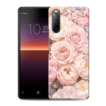 Силиконовый чехол на Sony Xperia 10 II с принтом женский Силиконовый чехол на Sony Xperia 10 II с принтом женский