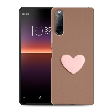 Силиконовый чехол на Sony Xperia 10 II с принтом женский Силиконовый чехол на Sony Xperia 10 II с принтом женский