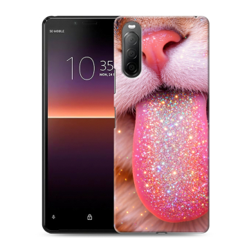 Силиконовый чехол на Sony Xperia 10 II с принтом для девочек Силиконовый чехол на Sony Xperia 10 II с принтом для девочек