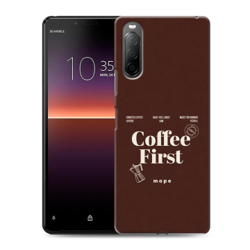 Силиконовый чехол на Sony Xperia 10 II с принтом женский Силиконовый чехол на Sony Xperia 10 II с принтом женский
