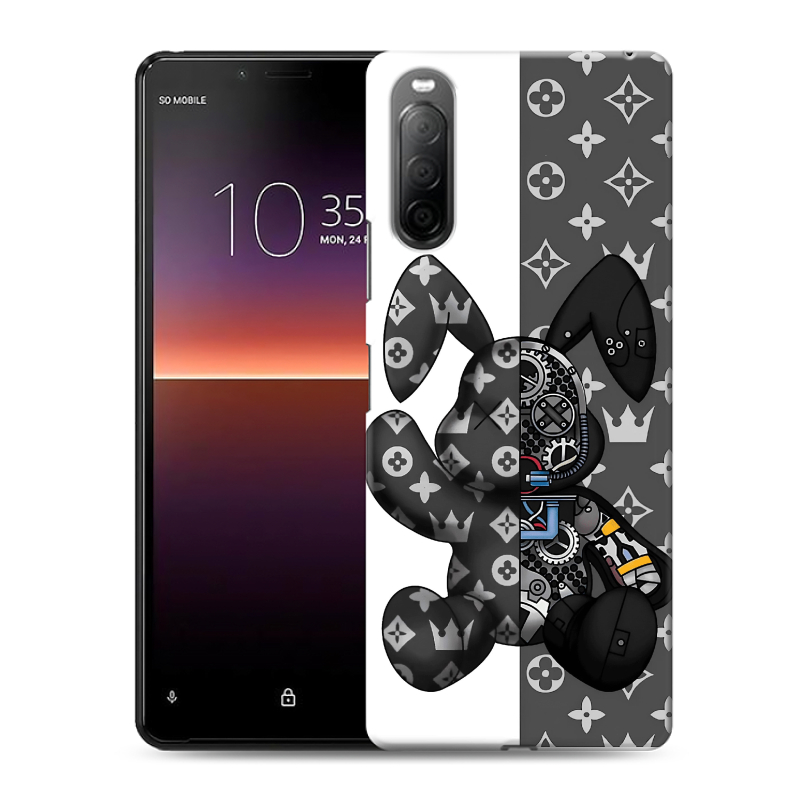 Силиконовый чехол на Sony Xperia 10 II с принтом Луи робот Силиконовый чехол на Sony Xperia 10 II с принтом Луи робот