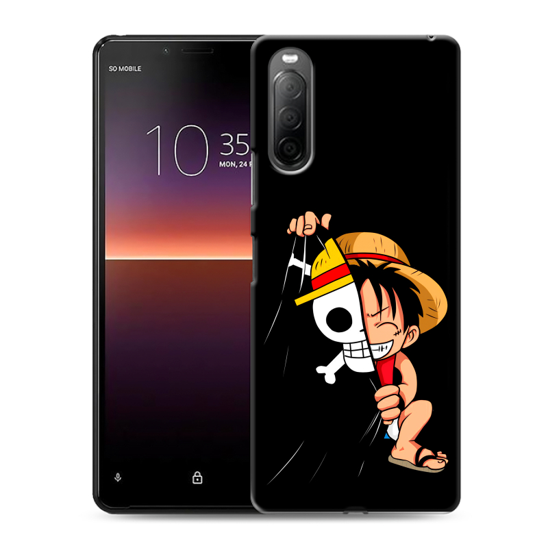 Силиконовый чехол на Sony Xperia 10 II с принтом One Piece Ван Пис Силиконовый чехол на Sony Xperia 10 II с принтом One Piece Ван Пис