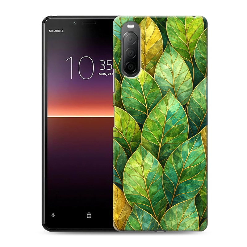 Силиконовый чехол на Sony Xperia 10 II с принтом женский Силиконовый чехол на Sony Xperia 10 II с принтом женский
