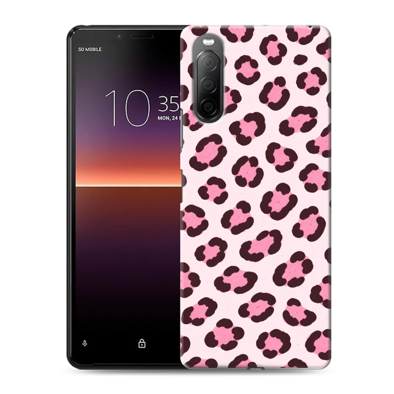 Силиконовый противоударный чехол на Sony Xperia 10 II с принтом для девочек Силиконовый противоударный чехол на Sony Xperia 10 II с принтом для девочек