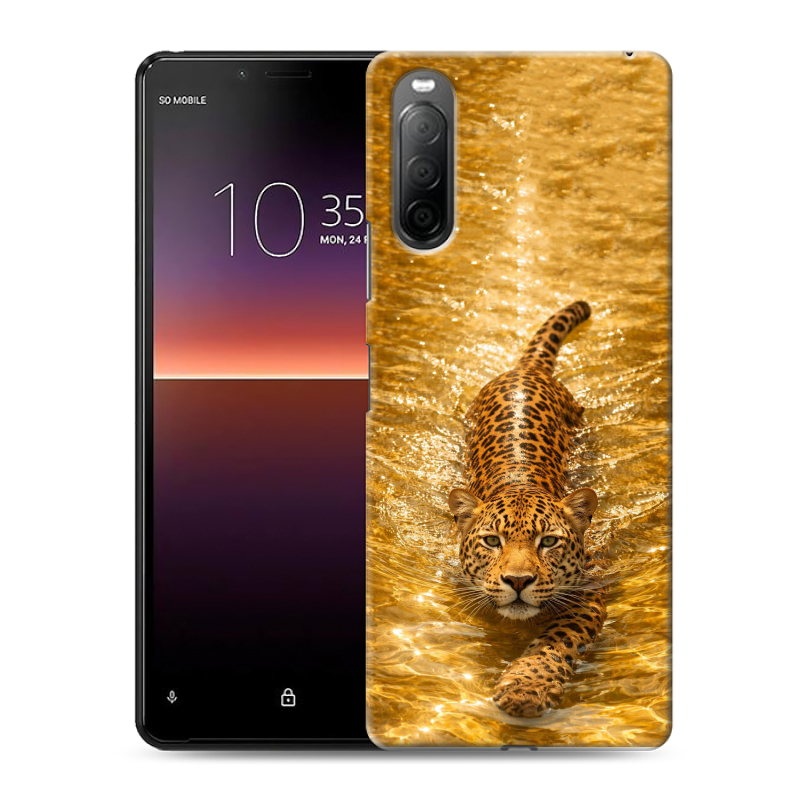 Силиконовый чехол на Sony Xperia 10 II с принтом женский Силиконовый чехол на Sony Xperia 10 II с принтом женский