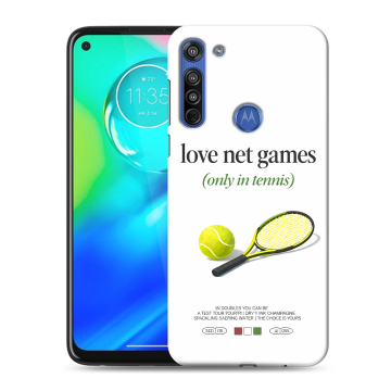 Силиконовый чехол на Motorola Moto G8 с принтом для девочек