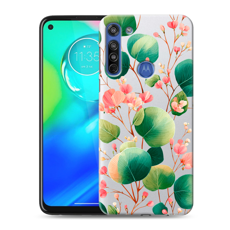 Силиконовый противоударный чехол на Motorola Moto G8 с принтом женский Силиконовый противоударный чехол на Motorola Moto G8 с принтом женский