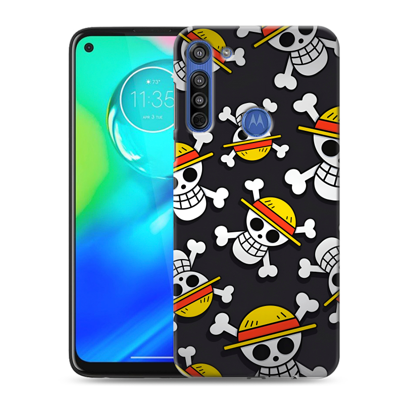 Силиконовый противоударный чехол на Motorola Moto G8 с принтом One Piece Ван Пис Силиконовый противоударный чехол на Motorola Moto G8 с принтом One Piece Ван Пис