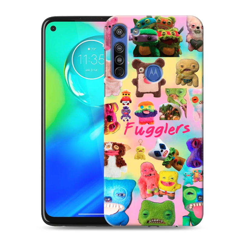 Силиконовый противоударный чехол на Motorola Moto G8 с принтом Флагер Fuggler Силиконовый противоударный чехол на Motorola Moto G8 с принтом Флагер Fuggler