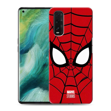 Силиконовый противоударный чехол на OPPO Find X2 с принтом человек паук spiderman Силиконовый противоударный чехол на OPPO Find X2 с принтом человек паук spiderman