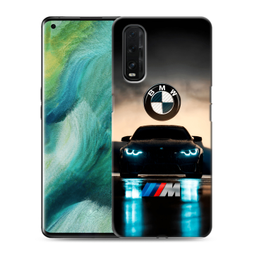 Силиконовый противоударный чехол на OPPO Find X2 с принтом БМВ BMW Силиконовый противоударный чехол на OPPO Find X2 с принтом БМВ BMW