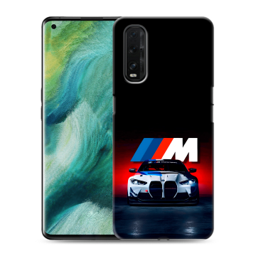 Силиконовый противоударный чехол на OPPO Find X2 с принтом БМВ BMW Силиконовый противоударный чехол на OPPO Find X2 с принтом БМВ BMW