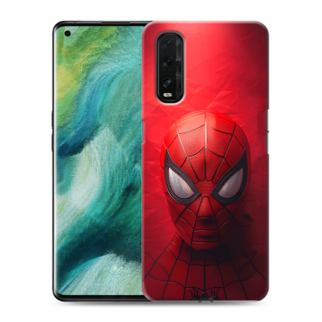 Силиконовый противоударный чехол на OPPO Find X2 с принтом Spiderman Человек паук Силиконовый противоударный чехол на OPPO Find X2 с принтом Spiderman Человек паук