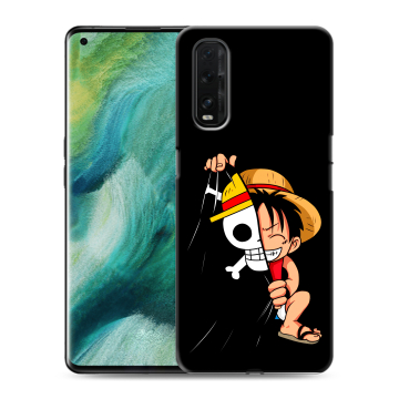 Силиконовый противоударный чехол на OPPO Find X2 с принтом One Piece Ван Пис Силиконовый противоударный чехол на OPPO Find X2 с принтом One Piece Ван Пис