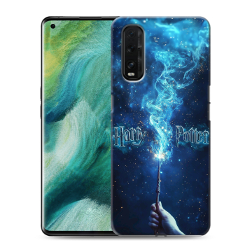 Силиконовый противоударный чехол на OPPO Find X2 с принтом Harry Potter Гарри Поттер