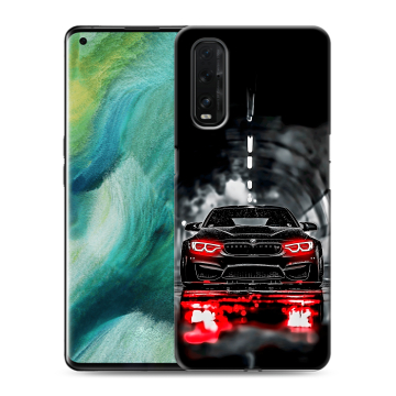 Силиконовый противоударный чехол на OPPO Find X2 с принтом BMW БМВ Силиконовый противоударный чехол на OPPO Find X2 с принтом BMW БМВ