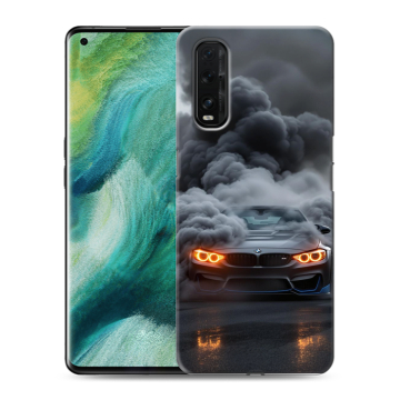 Силиконовый противоударный чехол на OPPO Find X2 с принтом BMW БМВ Силиконовый противоударный чехол на OPPO Find X2 с принтом BMW БМВ