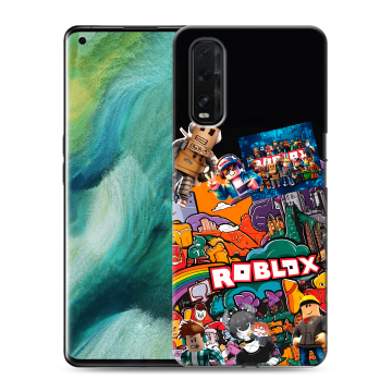 Силиконовый противоударный чехол на OPPO Find X2 с принтом Roblox Роблокс Силиконовый противоударный чехол на OPPO Find X2 с принтом Roblox Роблокс