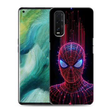 Силиконовый противоударный чехол на OPPO Find X2 с принтом Spiderman Человек паук
