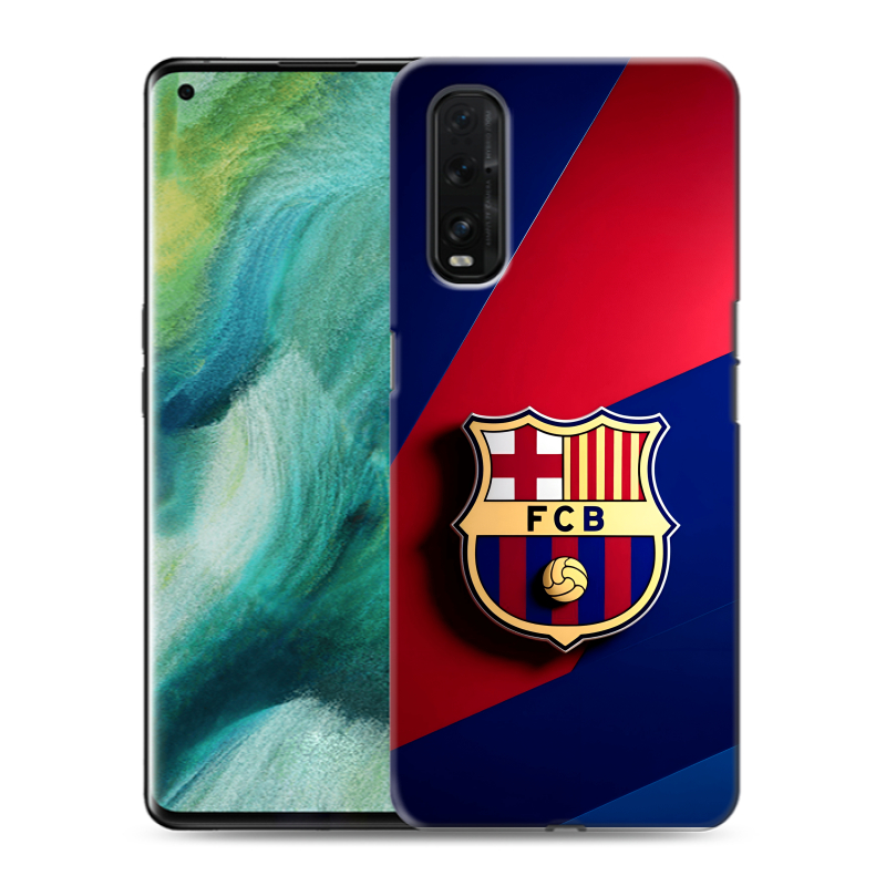 Силиконовый противоударный чехол на OPPO Find X2 с принтом Барселона Barcelona Силиконовый противоударный чехол на OPPO Find X2 с принтом Барселона Barcelona