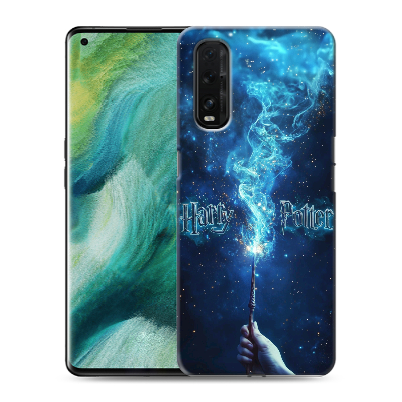 Силиконовый противоударный чехол на OPPO Find X2 с принтом Harry Potter Гарри Поттер Силиконовый противоударный чехол на OPPO Find X2 с принтом Harry Potter Гарри Поттер