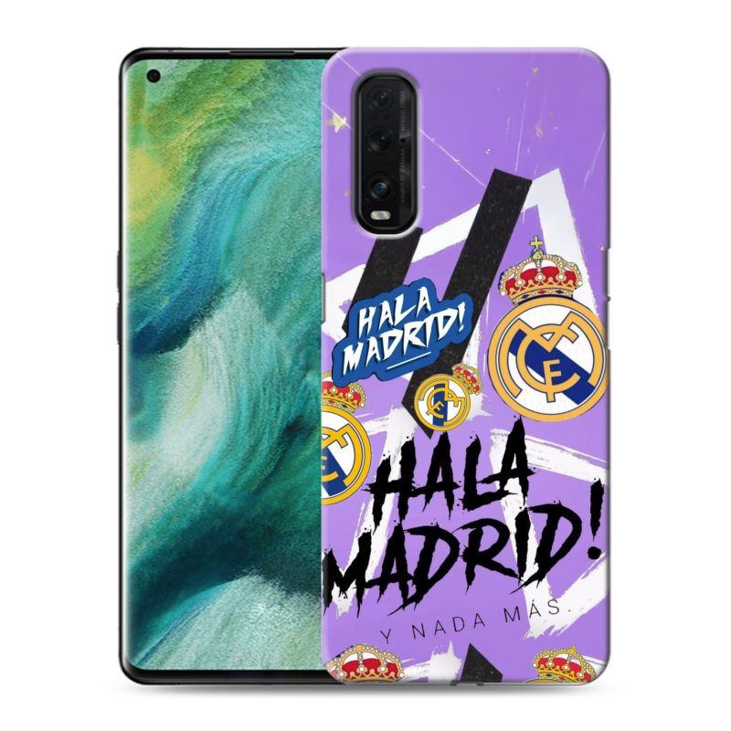Силиконовый противоударный чехол на OPPO Find X2 с принтом Real Madrid Реал Мадрид Силиконовый противоударный чехол на OPPO Find X2 с принтом Real Madrid Реал Мадрид