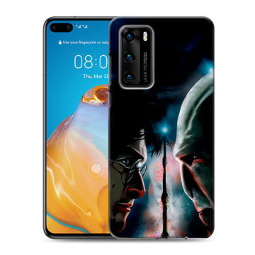 Силиконовый чехол на Huawei P40 с принтом Гарри Поттер Harry Potter