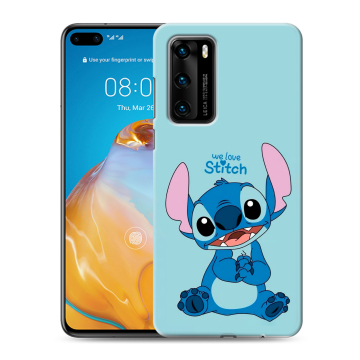Силиконовый чехол на Huawei P40 с принтом Лило и Стич