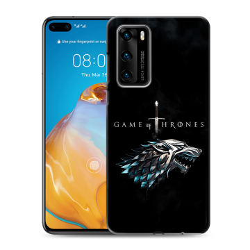 Силиконовый чехол на Huawei P40 с принтом Игра Престолов Game Thrones Силиконовый чехол на Huawei P40 с принтом Игра Престолов Game Thrones
