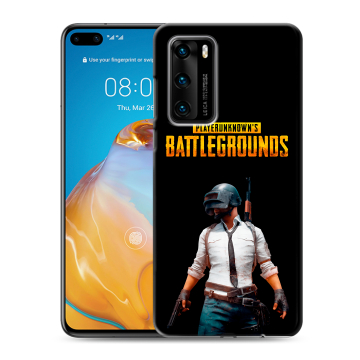 Силиконовый чехол на Huawei P40 с принтом PUGB ПАГБ Силиконовый чехол на Huawei P40 с принтом PUGB ПАГБ