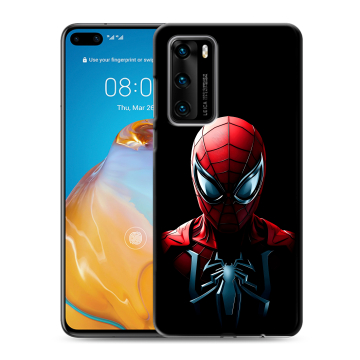 Силиконовый чехол на Huawei P40 с принтом Spiderman Человек паук