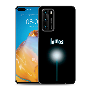 Силиконовый чехол на Huawei P40 с принтом Harry Potter Гарри Поттер