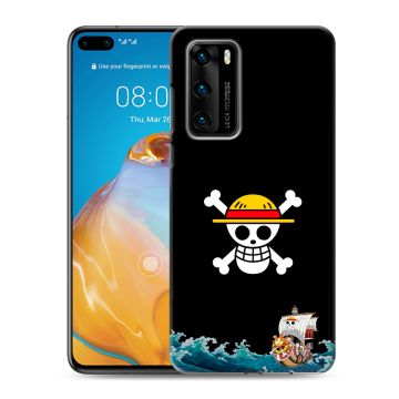 Силиконовый чехол на Huawei P40 с принтом One Piece Ван Пис Силиконовый чехол на Huawei P40 с принтом One Piece Ван Пис